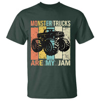 Monster Trucks Are My Jam T Shirt Vintage Retro