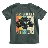 Monster Trucks Are My Jam Toddler T Shirt Vintage Retro