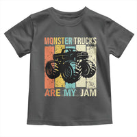 Monster Trucks Are My Jam Toddler T Shirt Vintage Retro