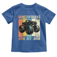 Monster Trucks Are My Jam Toddler T Shirt Vintage Retro