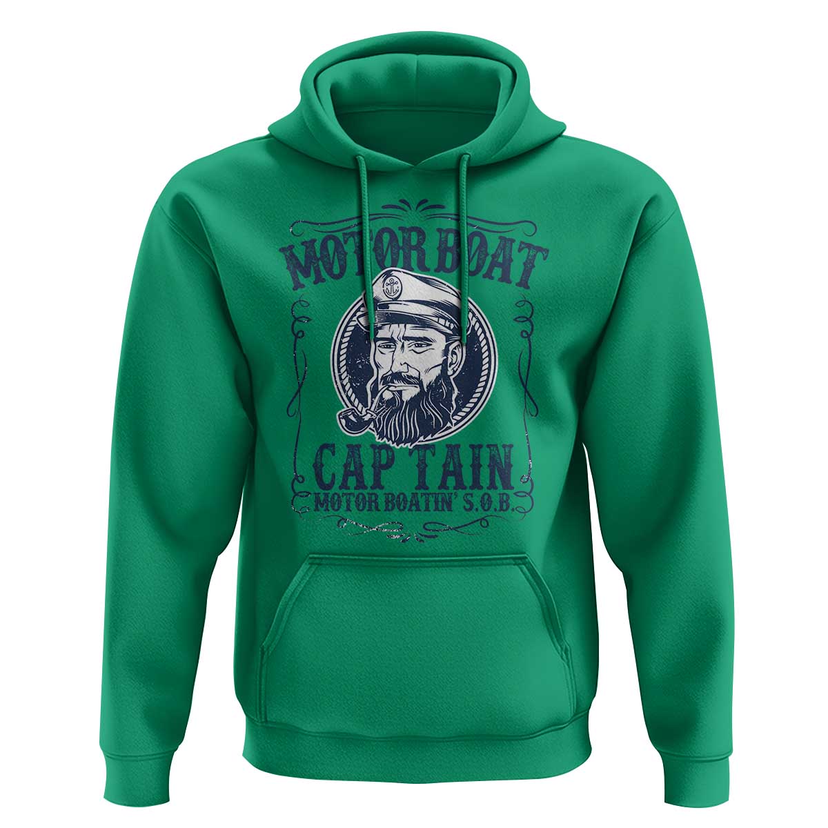Motor Boat Captain Hoodie Funny Pontoon Boating Motor Boatin Lake Life