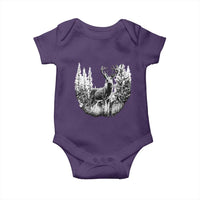 Deer Hunting Baby Onesie Deer Forest Nature Lover Stag Hunter