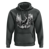 Deer Hunting Hoodie Deer Forest Nature Lover Stag Hunter