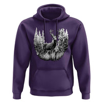 Deer Hunting Hoodie Deer Forest Nature Lover Stag Hunter