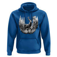 Deer Hunting Hoodie Deer Forest Nature Lover Stag Hunter