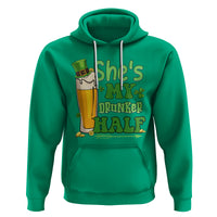 Funny St. Patricks Day Drinking Couple Matching Hoodie She's My Drunker Half - Wonder Print Shop