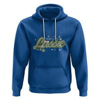 Cute St. Patricks Day Hoodie Sassy Little Lassie for Girl Kids - Wonder Print Shop