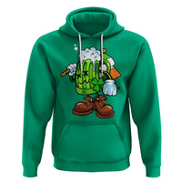 Funny St. Patricks Day Drinking Hoodie Irish Beer Ireland Flag - Wonder Print Shop
