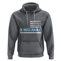 Chicago St Patrick's Day Hoodie Cork Dublin Galway South Side Irish Flag - Wonder Print Shop