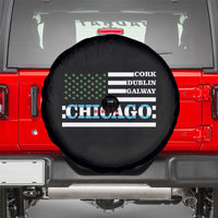 Chicago St Patricks Day Spare Tire Cover Cork Dublin Galway South Side Irish Flag
