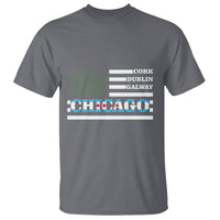 Chicago St Patrick's Day T Shirt Cork Dublin Galway South Side Irish Flag - Wonder Print Shop
