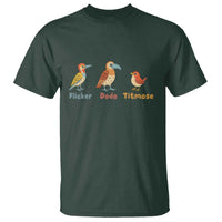 Flicker Dodo Titmouse Subtle FDT T Shirt Funny Bird Lover Nature