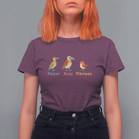 Flicker Dodo Titmouse Subtle FDT T Shirt For Women Funny Bird Lover Nature