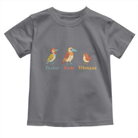 Flicker Dodo Titmouse Subtle FDT Toddler T Shirt Funny Bird Lover Nature