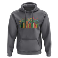 Subtle FDT 8647 Hoodie Foxtrots Deltas Tangos Book Lovers Flower