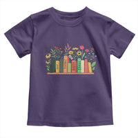 Subtle FDT 8647 Toddler T Shirt Foxtrots Deltas Tangos Book Lovers Flower