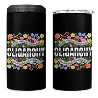 Not My President Subtle Floral 4 in 1 Can Cooler Tumbler Not My Voice Values Beliefs