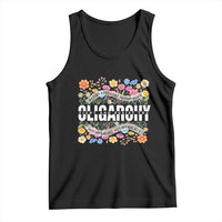 Not My President Subtle Floral Tank Top Not My Voice Values Beliefs