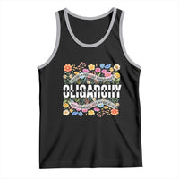 Not My President Subtle Floral Tank Top Not My Voice Values Beliefs