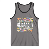 Not My President Subtle Floral Tank Top Not My Voice Values Beliefs