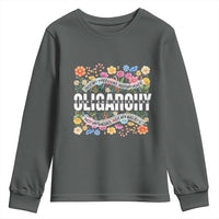Not My President Subtle Floral Youth Sweatshirt Not My Voice Values Beliefs