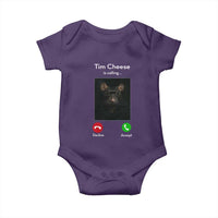 Tim Cheese Is Calling Baby Onesie Funny Decline Or Accept Meme