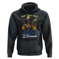 Melanin Cowgirl Linedance Hoodie Where Them Fans At Boots On Da Ground