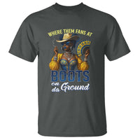 Melanin Cowgirl Linedance T Shirt Where Them Fans At Boots On Da Ground