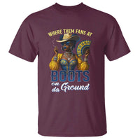 Melanin Cowgirl Linedance T Shirt Where Them Fans At Boots On Da Ground