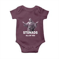 Funny Jesus Baby Onesie Stunads All Of You