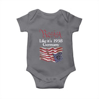 American Flag Resist Baby Onesie Like It's 1938 Germany