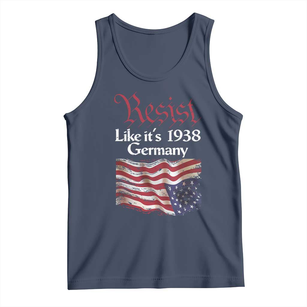 American Flag Resist Tank Top Like It's 1938 Germany