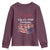 American Flag Resist Youth Sweatshirt Like It's 1938 Germany