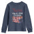 American Flag Resist Youth Sweatshirt Like It's 1938 Germany