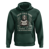 Foxtrot Delta Tango FDT Social Club Hoodie Only You Can Prevent Fascism Retro Bear