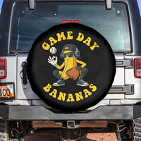 Cute Bananas Graphic Spare Tire Cover Game Day Cool Catcher Baseball Lover