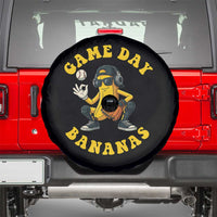 Cute Bananas Graphic Spare Tire Cover Game Day Cool Catcher Baseball Lover