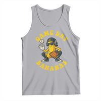 Cute Bananas Graphic Tank Top Game Day Cool Catcher Baseball Lover