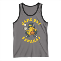 Cute Bananas Graphic Tank Top Game Day Cool Catcher Baseball Lover