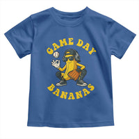 Cute Bananas Graphic Toddler T Shirt Game Day Cool Catcher Baseball Lover