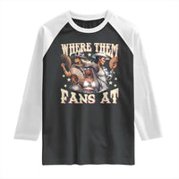 Melanin Cowgirls Raglan Shirt Where Them Fans At Country Life Women Girls