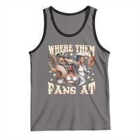 Melanin Cowgirls Tank Top Where Them Fans At Country Life Women Girls