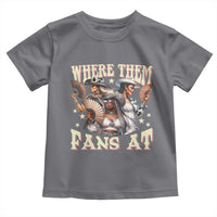 Melanin Cowgirls Toddler T Shirt Where Them Fans At Country Life Women Girls