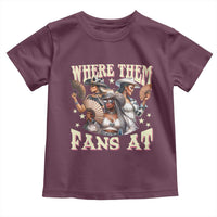 Melanin Cowgirls Toddler T Shirt Where Them Fans At Country Life Women Girls