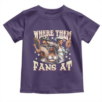Melanin Cowgirls Toddler T Shirt Where Them Fans At Country Life Women Girls