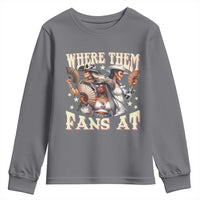Melanin Cowgirls Youth Sweatshirt Where Them Fans At Country Life Women Girls
