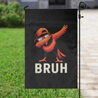 Funny Dabbing Oriole Bird Bruh Garden Flag Cool Game Day Sports Fan