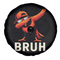 Funny Dabbing Oriole Bird Bruh Spare Tire Cover Cool Game Day Sports Fan