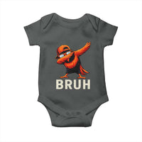 Funny Dabbing Oriole Bird Bruh Baby Onesie Cool Game Day Sports Fan