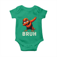 Funny Dabbing Oriole Bird Bruh Baby Onesie Cool Game Day Sports Fan
